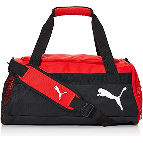 Puma ‎Teamgoal 23 Teambag S - Borsa sportiva, Unisex, Rosso Nero, OSFA (‎46 x 24 x 23 cm)