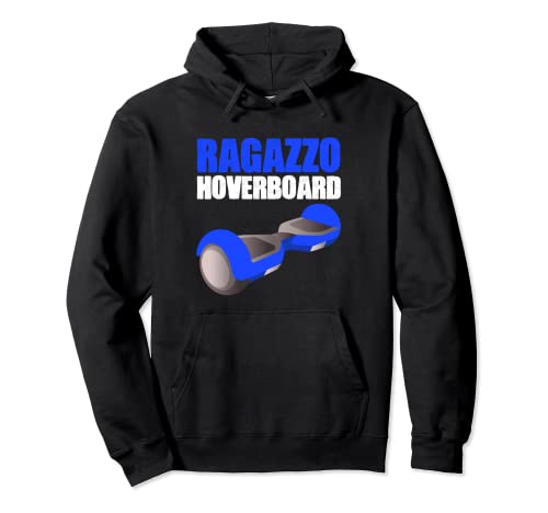 Ragazzo Hoverboard Scooter Elettrico Monopattino Hoverboard Felpa con Cappuccio