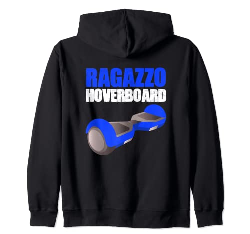 Ragazzo Hoverboard Scooter Elettrico Monopattino Hoverboard Felpa con Cappuccio