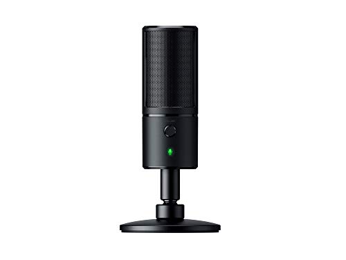 Razer Seiren X - PC Gaming Microfono a Condensatore per Streaming, ...