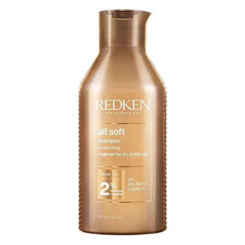 Redken | Shampoo professionale All Soft, Shampoo idratante per capelli secchi e fragili, 500 ml