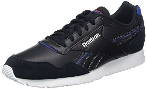 Reebok Royal Glide, Sneakers Uomo, Nero (Core Black Vector Red Vector Blue), 45.5 EU