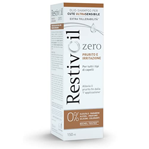 RestivOil Zero Prurito Irritazione Olio-Shampoo Tutti I Tipi Di Capelli 150 ml