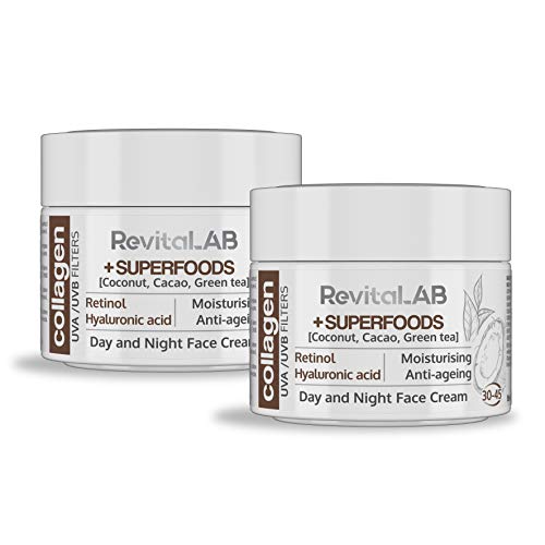 RevitaLAB Day and Night Collagen Anti-Aging Moisturiser Enriched wi...