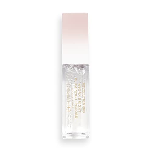 Revolution Pro Hydra Bright Plumping Lip Gloss, Clear, 8ml