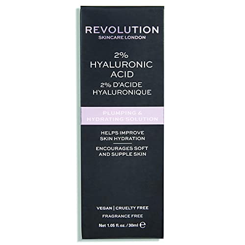 Revolution Skincare London, 2% Hyaluronic Acid Hydrating, Sieri, 30ml