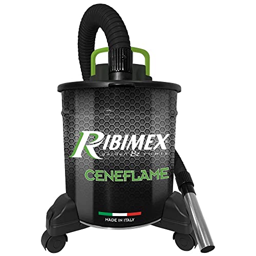 RIBIMEX - Aspiracenere elettrico Ceneflame, 18 L, 1200 W - PRCEN007