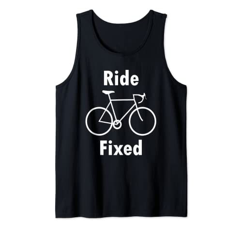 Ride Fixed Gear Bikes - Ciclisti Fissi Hipster Canotta