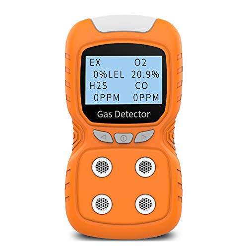 Rilevatore di gas portatile, Clip del gas 4 Analizzatore del tester del monitor del gas, Tester di qualità
