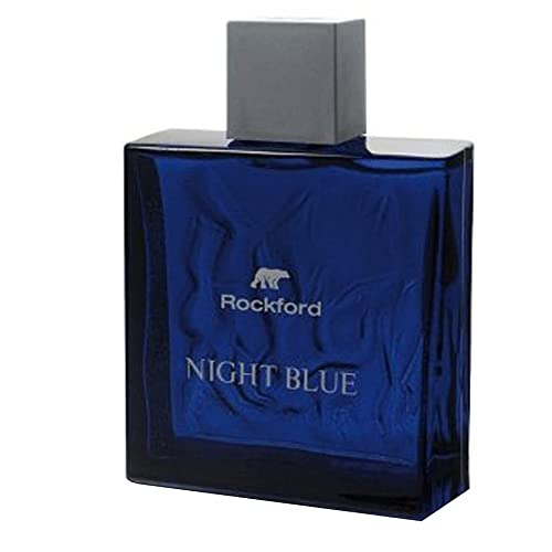 Rockford Night Blue Eau de Toilette, Profumo da Uomo, Fragranza Fresca e Sensuale, 100 ml