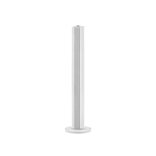 Rowenta VU6720 Urban Cool, Ventilatore a Torre, 3 Velocità, Design sottile, Silenziosità 46 dBA, ampia oscillazione, Timer 1.8 h, Bianco