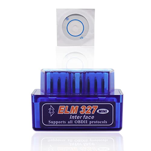 RUIZHI Mini Bluetooth OBD II EOBD Scanner ELM327 Scanner Adattatore di Lettore di Schede di Codice Auto Verifica lo Strumento