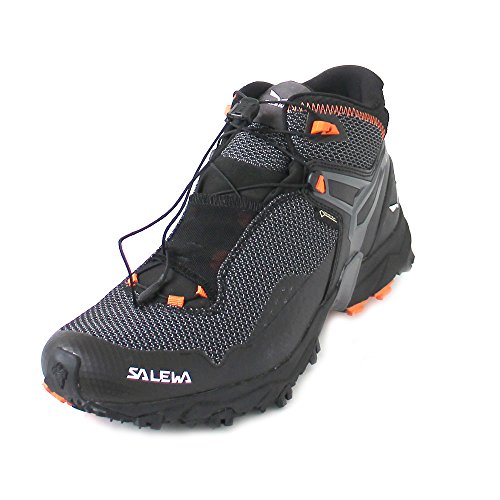 Salewa MS Ultra Flex Mid Gore-TEX Scarpe da Trail Running, Black Ho...