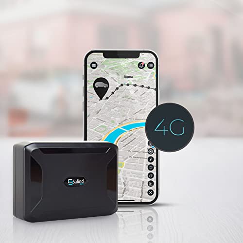 Salind 11 (versione 4G)- Localizzatore GPS per auto, moto, camion e molto altro- Magnete integrato per un posizionamento fisso e sicuro- Batteria a lunga durata- Localizzatore GPS in tempo reale
