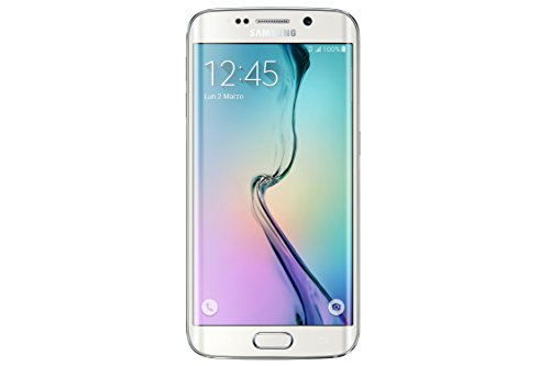 Samsung G925 Galaxy S6 edge Smartphone, 32 GB, Bianco [Italia]