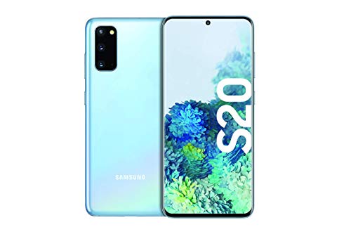 Samsung Galaxy S20 – Smartphone portatile sbloccato 4G (schermo: 6,2 pollici, 128 GB, Dual Nano-SIM, Android) – Blu (Ricondizionato)