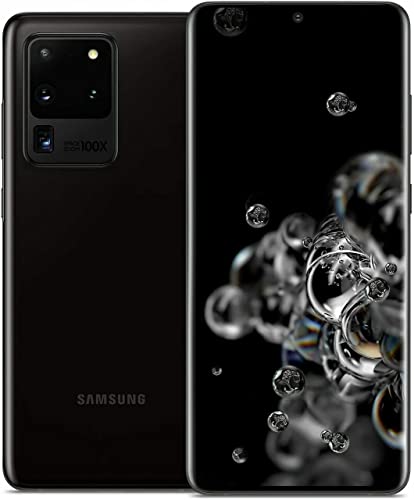 SAMSUNG Galaxy S20 Ultra 5G 256 GB Smartphone nero  Originale di fabbrica in esclusiva per il mercato europeo (versione internazionale) - (ricondizionato)