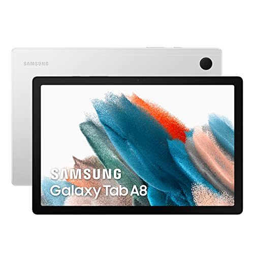 SAMSUNG Galaxy Tab A8 - Tablet da 10,5 , 32 GB, Wi-Fi, Android, Color Silver (Versione Spagnola)