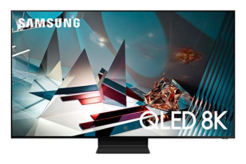 Samsung Q800T Smart TV 65  QLED 8K, Wi-Fi, 2020, Silver, Classe di Efficienza Energetica D