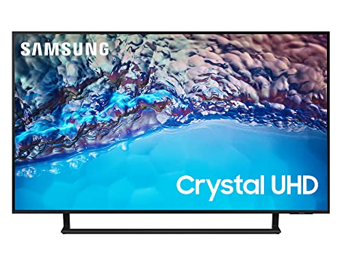 Samsung TV Crystal UHD UE50BU8570UXZT, Smart TV 50  Serie BU8570, Crystal UHD 4K, Alexa e Google Assistant integrati, Black, 2022, DVB-T2