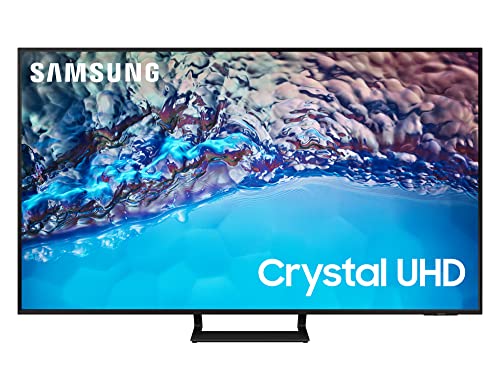 Samsung TV Crystal UHD UE55BU8570UXZT, Smart TV 55  Serie BU8570, Crystal UHD 4K, Alexa e Google Assistant integrati, Black, 2022, DVB-T2