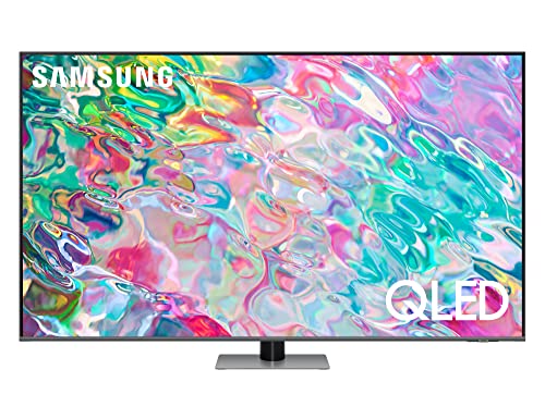 Samsung TV QE55Q75BATXZT, Smart TV 55  Serie Q70B QLED 4K UHD, Compatibile con Alexa e Google Assistant, Titan Gray, 2022, DVB-T2 [Esclusiva Amazon]