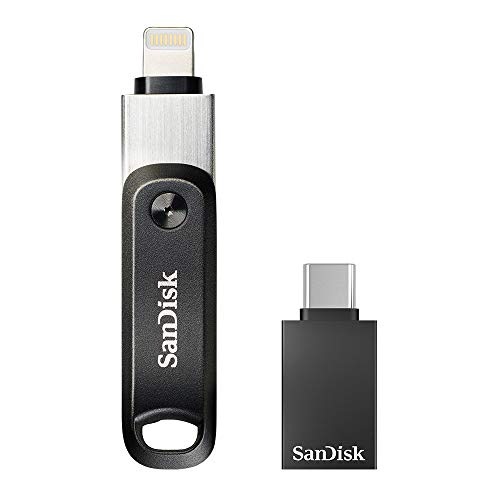 SanDisk iXpand Go 128 GB Unità Flash USB con adattatore USB-A USB-C