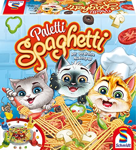 Schmidt Spiele- Paletti Spaghetti Gioco d azione per Bambini e Adul...
