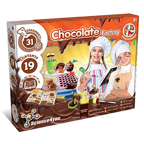Science4you - Fabbrica di Cioccolato per Bambini +8 Anni - Gioco Ed...