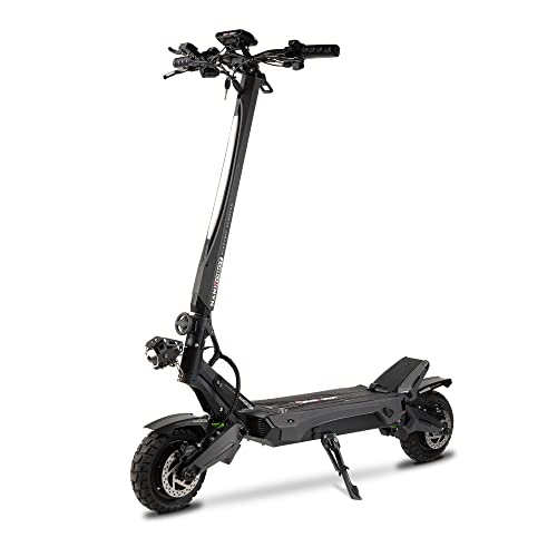 Scooter elettrico NANROBOT N6, scooter elettrico pieghevole per adulti, doppio sistema frenante, con pneumatici fuoristrada da 10 pollici, può sopportare 150 kg