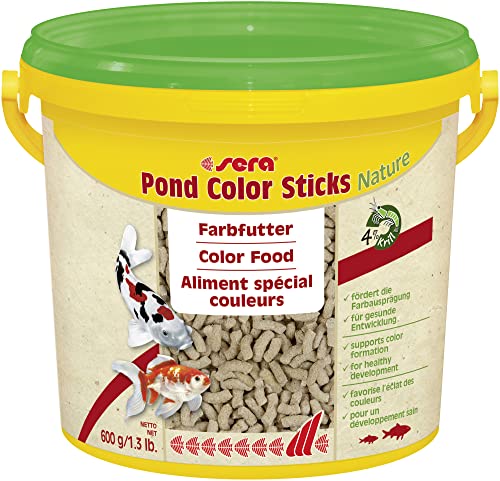 Sera Mangime in Sticks, Pond Color Sticks - 3800 ml
