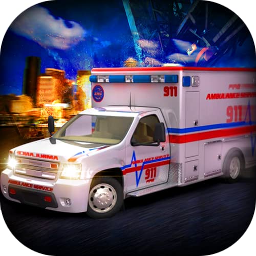 Servizio di emergenza di emergenza di emergenza di ambulanza 2017 3D libero