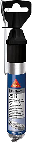 Sika - Sikaflex 291i Nero, Adesivo sigillante multifunzionaleper applicazioni in campo nautico, elastiche, resistenti alle vibrazioni, adatto per una varia gamma di sigillature interne 70ml