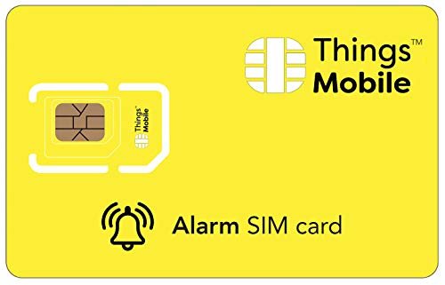 SIM Card per ALLARME e ANTIFURTO - Things Mobile - copertura globale, rete multi-operatore GSM 2G 3G 4G, senza costi fissi, senza scadenza, tariffe competitive. 25€ di credito incluso + 5€ gratis