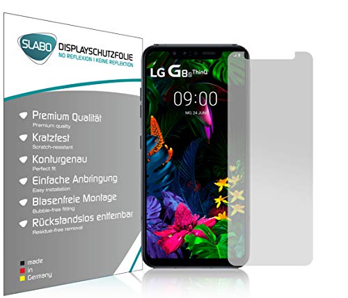Slabo 4 x Pellicola Protettiva per Display per LG G8s ThinQ No Reflexion Opaca