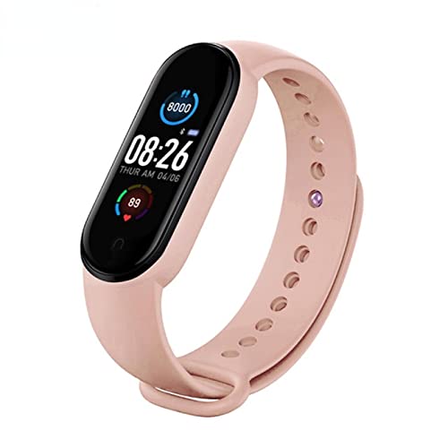 Smart Band Smart Wristband Smart Watch Uomo Donna Pressione sanguigna Cardiofrequenzimetro Bracciale fitness Smartband PINKstrap