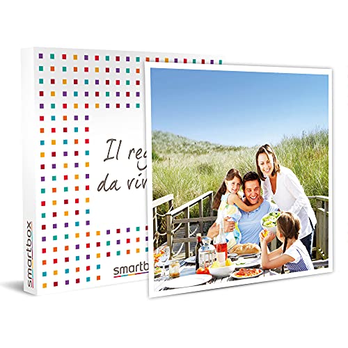 smartbox - Cofanetto Regalo per la Famiglia - Una Settimana di Vacanza in Famiglia - Idee Regalo Originale - 7 Notti con Colazione per 2 Adulti e 2 Bambini