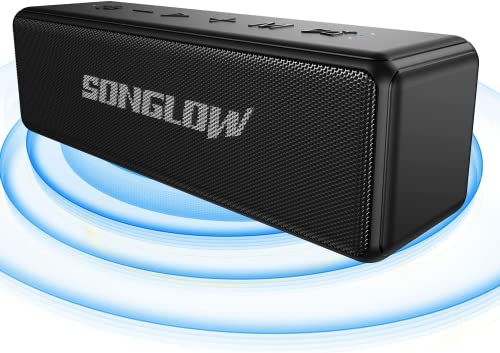 SONGLOW Cassa Bluetooth Potente 30W: Casse Bluetooth Portatile Altoparlante Impermeabile IPX7 con EQ Personalizzabile Stereo Hi-Fi Bassi & Stereo Senza Fili Doppio Accoppiamento & Microfono