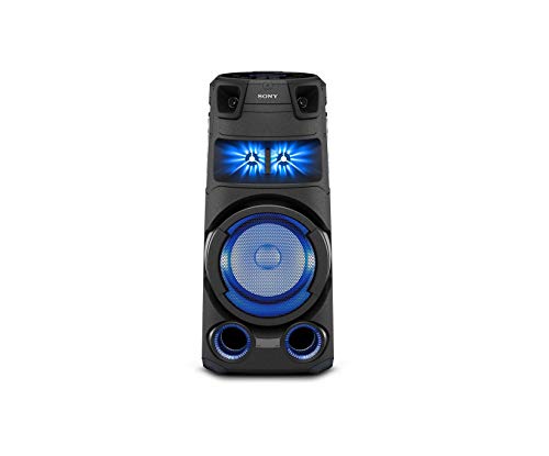 Sony MHC-V73D - Altoparlante Bluetooth All in One con JET BASS BOOSTER, Effetti Luminosi, Lettore CD, USB, Nero
