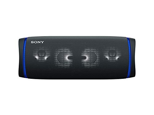 Sony SRS-XB43 - Speaker bluetooth waterproof, cassa portatile con autonomia fino a 24 ore e effetti luminosi (Nero)