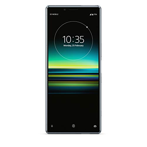 Sony Xperia 1 128 GB Smartphone (16, 5 cm (6, 5 pollici) OLED Display, Triple Camera, IP65 IP68, 6 GB RAM, Android 9) [Italia] Grigio