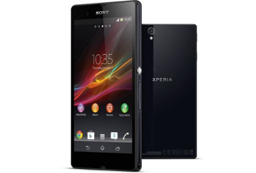 Sony Xperia Z Smartphone con Schermo Touchscreen da 12.7 cm (5 Pollici), Quadcore, 1.5 GHz, 2GB RAM, 16GB HDD, Fotocamera da 13 Megapixel, Android 4.1, Colore Nero [Germania]