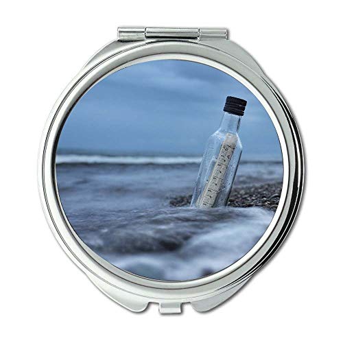 Specchio, specchio per il trucco, biberon da spiaggia, Pocket Mirror, specchio portatile