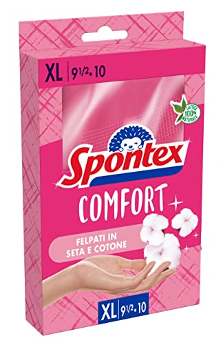 Spontex Guanti Comfort Cartoncino Taglia XL...