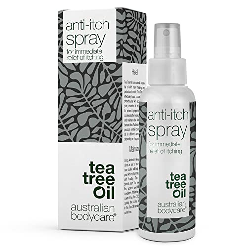 Spray anti-prurito contro il prurito su tutto il corpo, aiuto rapido, 100% vegano e adatto per tutti i tipi di pelle, 100 ml