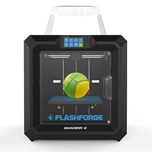 Stampante 3D Flashforge Guider 2, stampante 3D intelligente di livello industriale di grandi dimensioni, touch screen da 5 pollici, rilevamento del filamento, dimensioni di stampa 280 * 250 * 300 mm