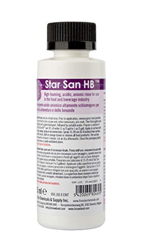 Star San HB 118ml - No-Rinse - Detergente - Bottiglie per birra - S...