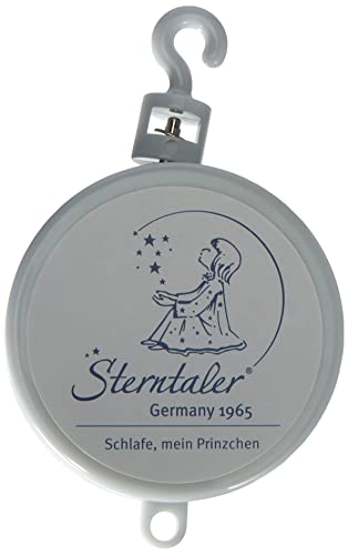 Sterntaler Meccanismo carillon  Dormi o bel principin , A partire da 0 mesi, 10 x 7 x 2,2 cm, Bianco