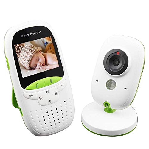 SWEET Plug-in Audio per Baby Monitor Supporto Multi-Lingua Intercom a Due Voci E Monitoraggio della Temperatura Musica Integrata con Visione Notturna Automatica