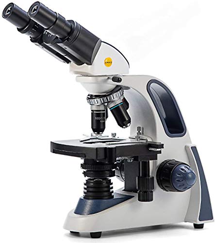 SWIFT SW380B microscopio binoculare professionale,40X-2500X,Con oculari grandangolari 10X e 25X, condensatore Abbe
